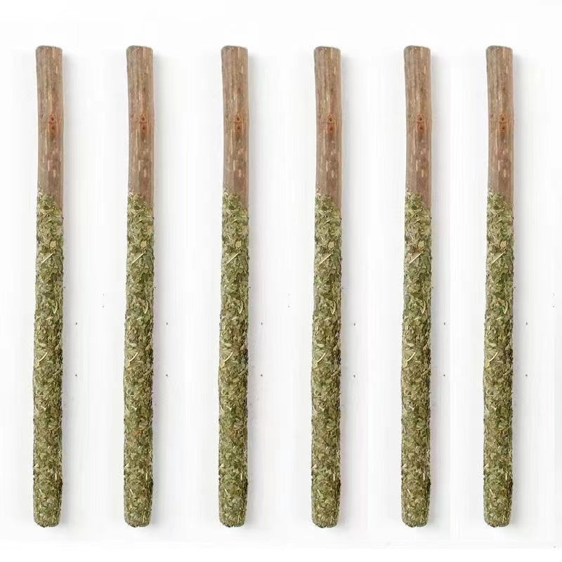 Catmint Sticks for Cats - Natural and Organic Dental Treats